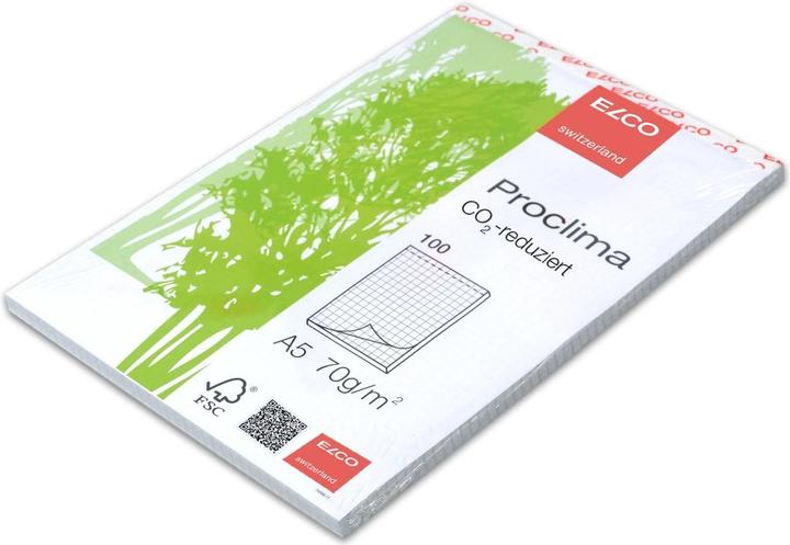 Produktbild Elco Notizblock Proclima A4 (A5, Kariert, Weicher Einband)