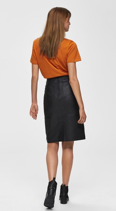 Image du produit Selected Femme Jupe en cuir (42)