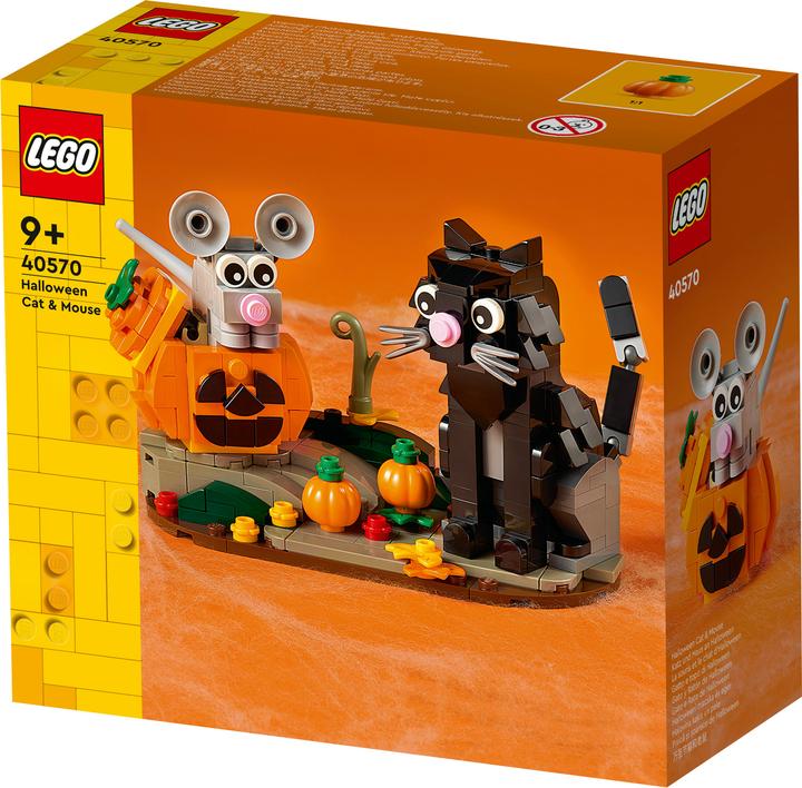 Actual product image LEGO Cat and Mouse on Halloween (40570, LEGO Icons)