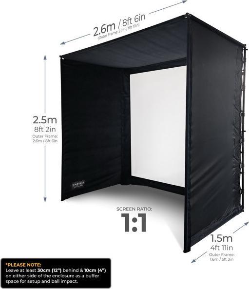 Produktbild SimSpace 2.6 x 2.5 x 1 Meter