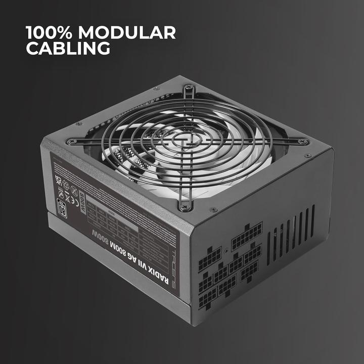 Produktbild Tacens Alimentation ATX Radix VII AG M - 800W (Noir) (800 W)