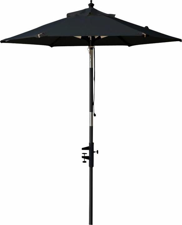 Produktbild Cinas Balcony Sonnenschirm Ø 1,8 meter - Schwarz/Schwarze Stange (6300020) (1.80 m)