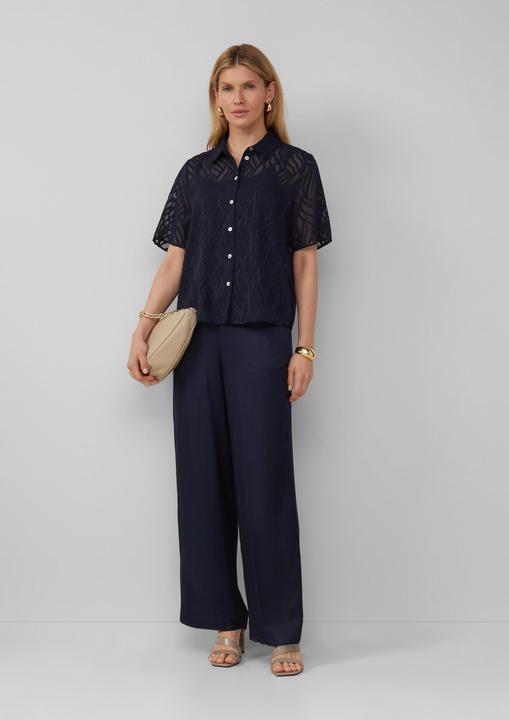 Produktbild S.Oliver Bluse Semitransparente Bluse mit Strukturmuster (38)