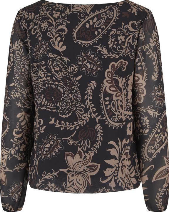 Produktbild Cloud 5ive Cloud5ive Damen Chiffon Bluse mit All Over Ornament Print (L)