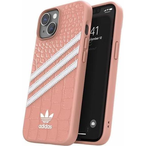 Thumbnail - adidas OR Samba Alligator iPhone 14 6.1" różowo-biały/mauve-white 50199 (Apple iPhone 14), Smartphone Hülle, Pink