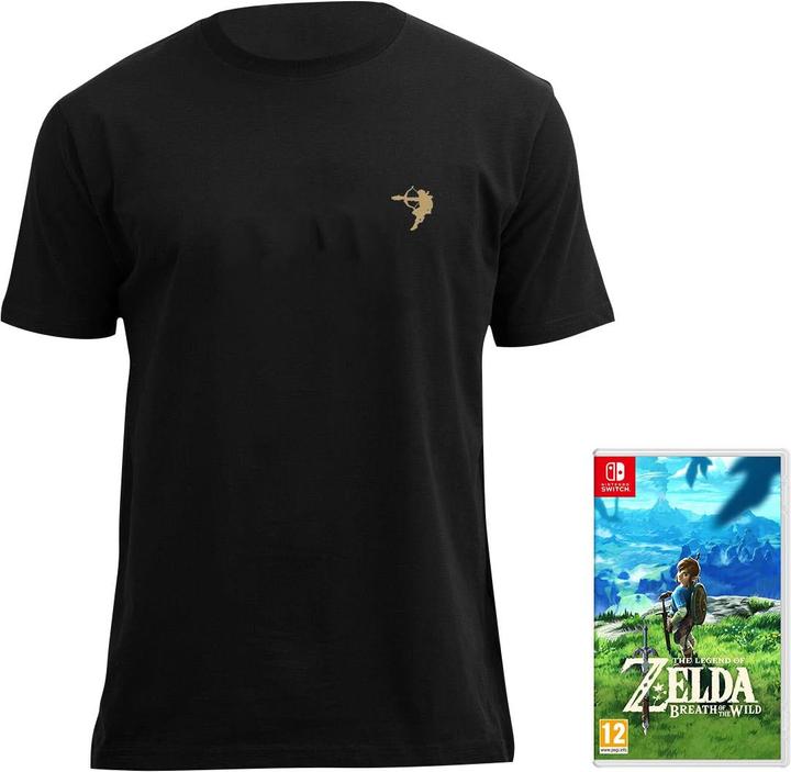 Actual product image Nintendo Zelda: BotW + Shirt (M) + Poster