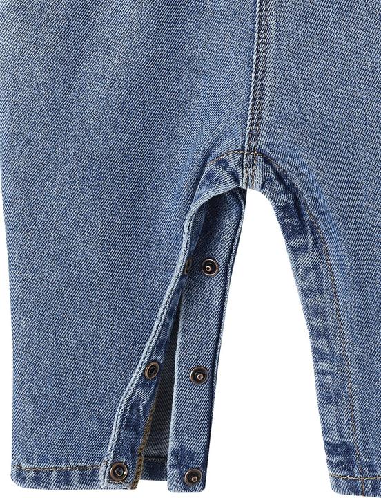 Actual product image Vertbaudet Jungen Baby Jeans-Latzhose (74)