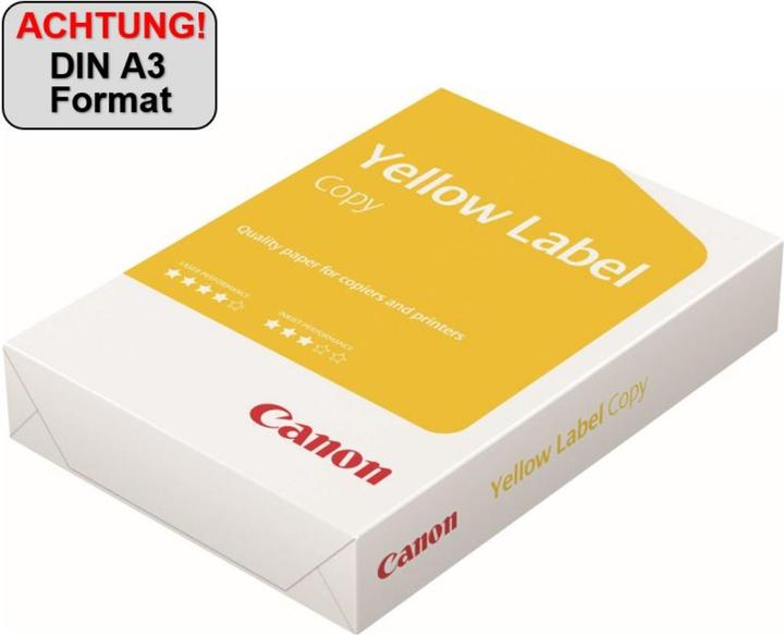 Canon Kopierpapier Yellow Label Copy 80823B80B A3 80g 500 Bl./Pack.