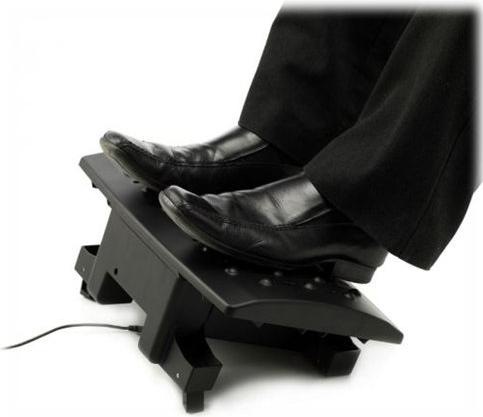 Actual product image Fellowes Footrest with temperature control (41.5 x 24.5 x 15 cm)