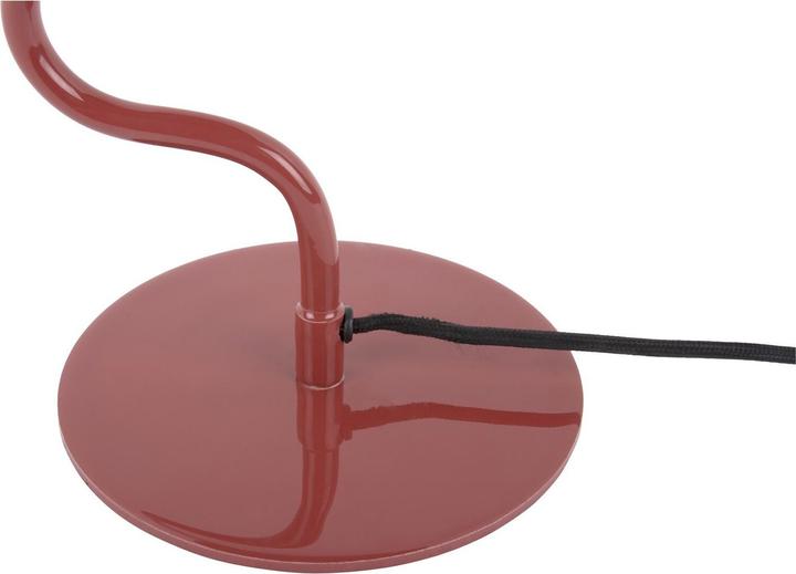 Produktbild Leitmotiv Tafellamp Twist - Metaal - Rood - 31x54x31 cm (BxHxD) - Red Ochre - E27/15W (E27)