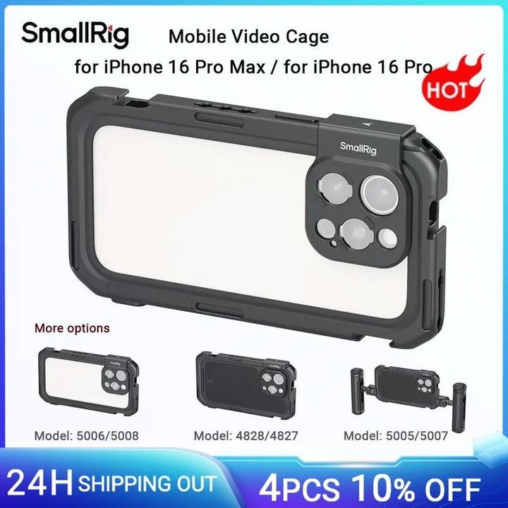 Produktbild SmallRig Mobile Dual Handheld Kit für iPhone 16 Pro Max (Cage)