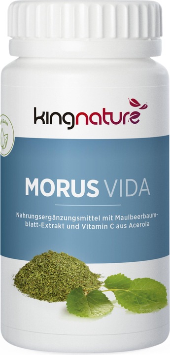 Produktbild Kingnature MORUS Vida Kaps (72 Stück, Kapseln, 81 g)
