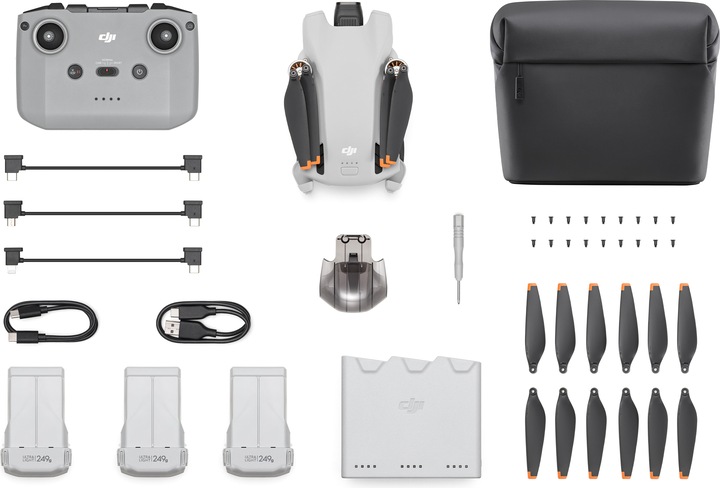 DJI Mini 3 incl. Fly More Combo (38 min, 248 g, 12 Mpx)