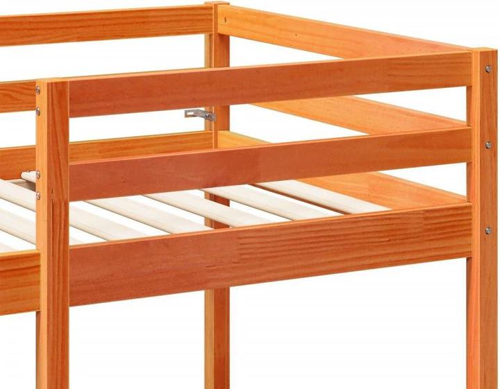 Produktbild vidaXL Hochbett mit Schreibtisch & Stühlen (90 x 200 cm)