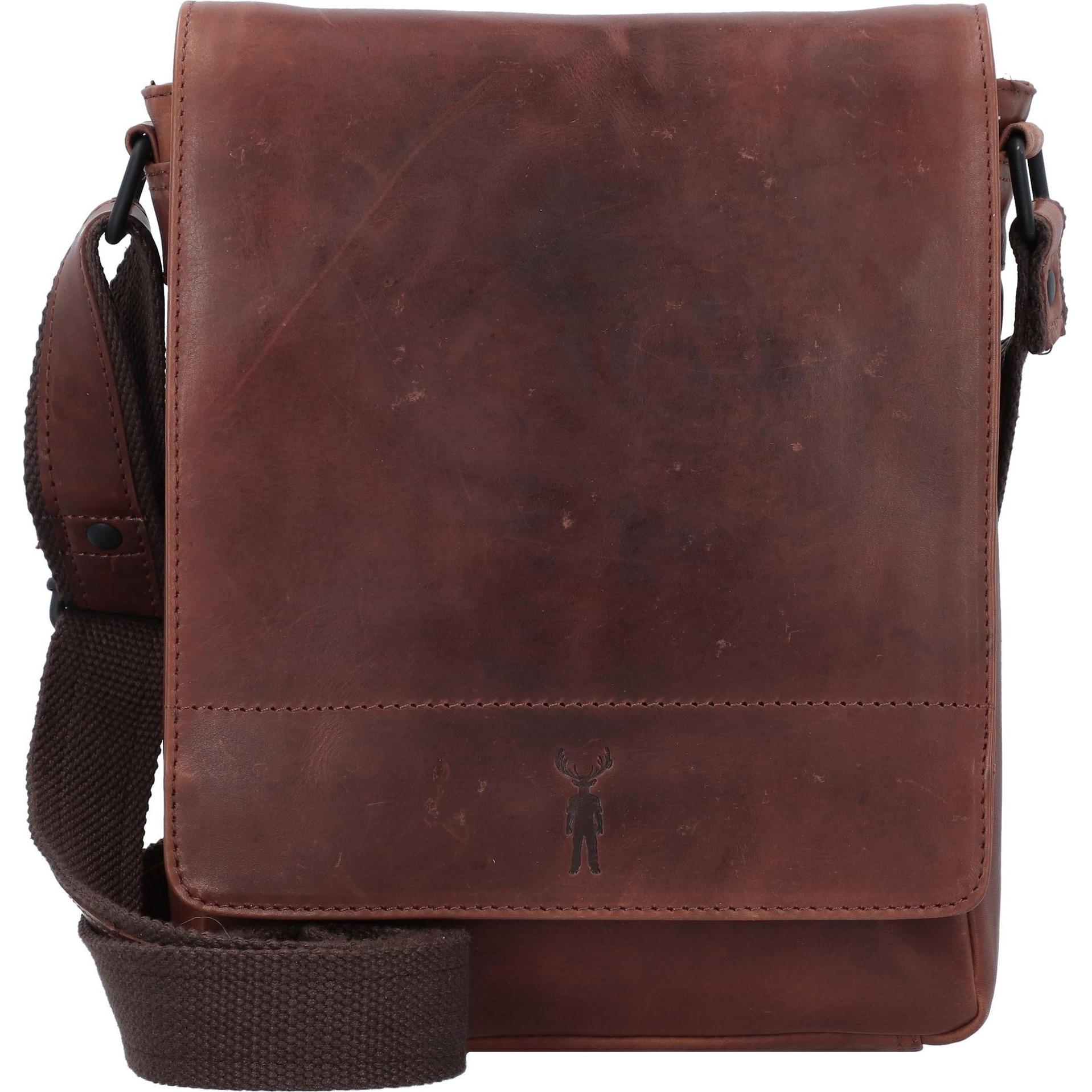 Thumbnail - Jack kinsky, Handtasche, Risör Umhängetasche Leder 20 cm, Braun