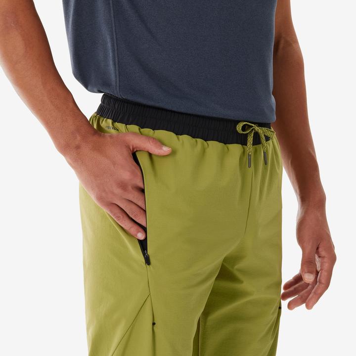 Actual product image Quechua Wanderhose Herren - MH500 Light khaki (S)