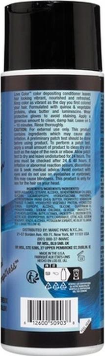 Actual product image Manic Panic Love Color Depositing Conditioner Teal Temptress