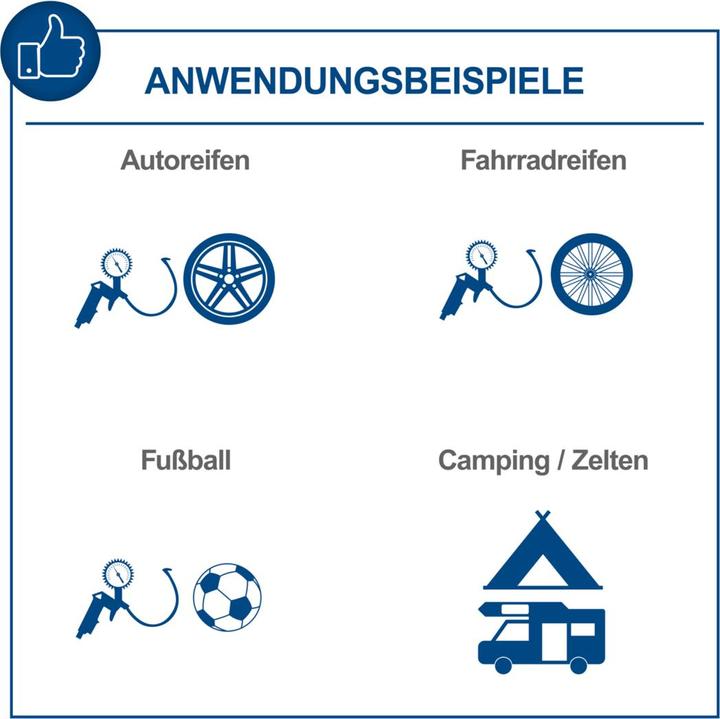 Produktbild Scheppach Kompressor Aircase (8 Bar, 2 l)