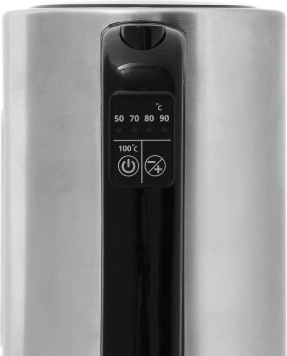 Image du produit Inventum HW817D - Waterkoker - Inhoud 1,7 liter - Roestvrijstaal - Warmhoudfunctie - Led-verlichting - 2200 w (1.70 l)