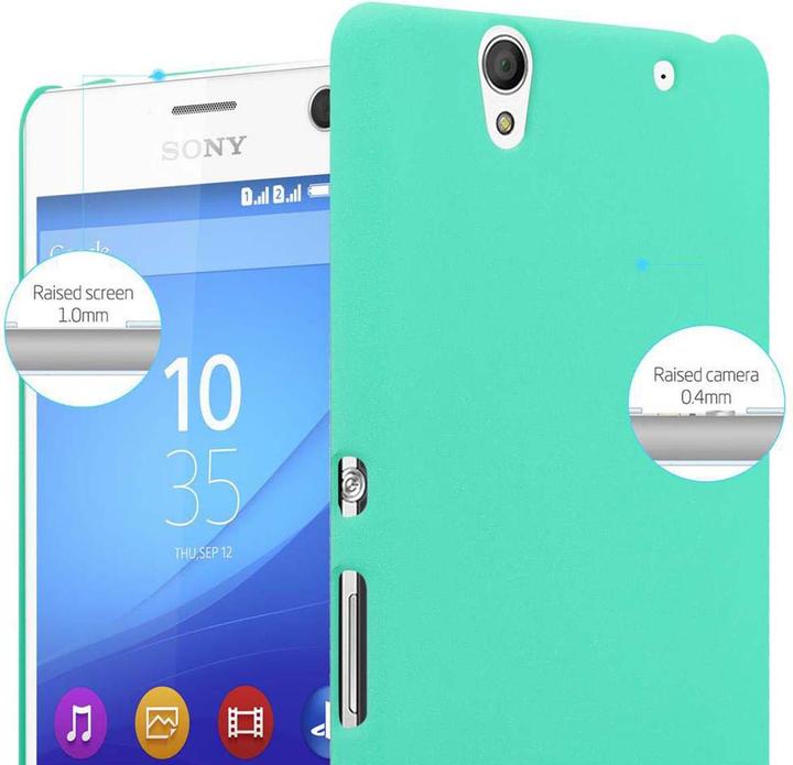Actual product image Cadorabo Hard Cover Frosty Cover (Sony Xperia C4)