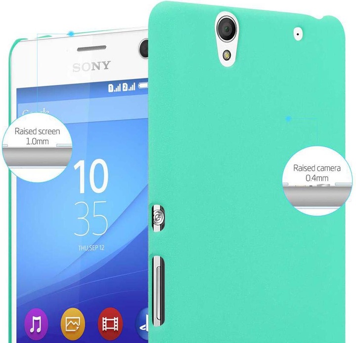 Image du produit Cadorabo Couverture rigide Frosty Cover (Sony Xperia C4)