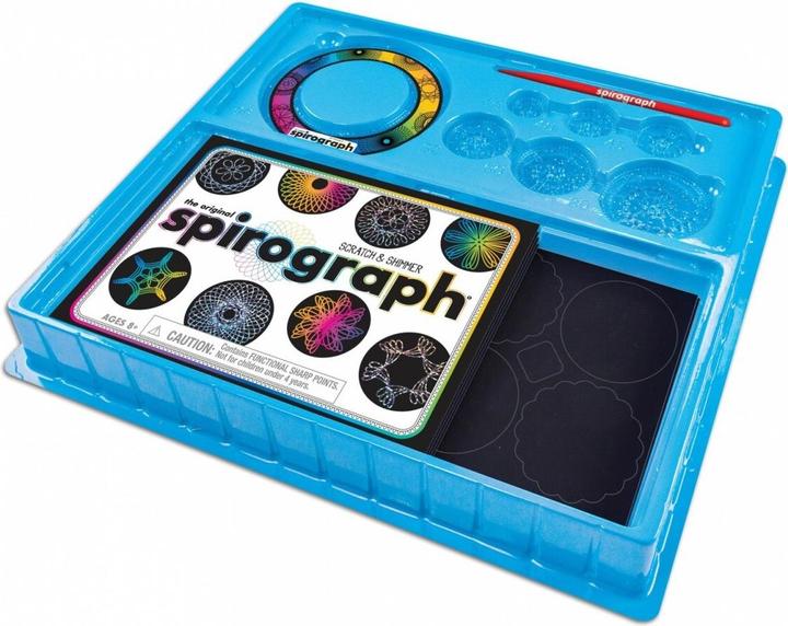 Actual product image Playmonster Spirograph Scratch & Shimmer
