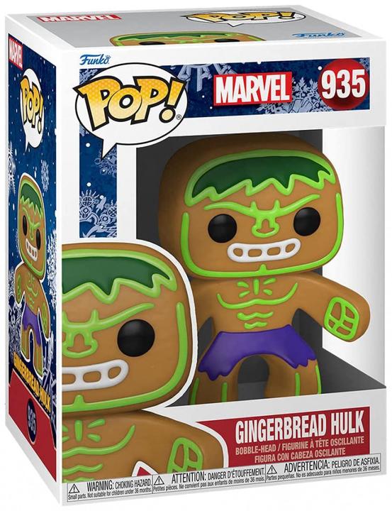 Actual product image Funko POP! - Marvel Holiday: Gingerbread Hulk