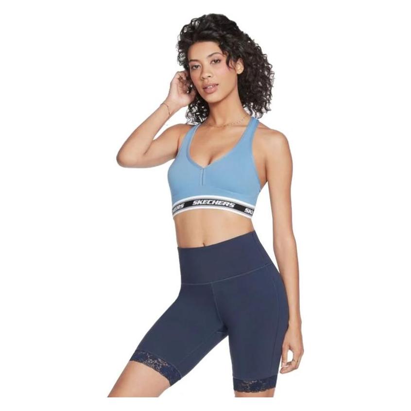 Skechers, Sport-Bh, Go Walk Jacquard Bra W3BR90-Blgy - Xs (Xs), Blau