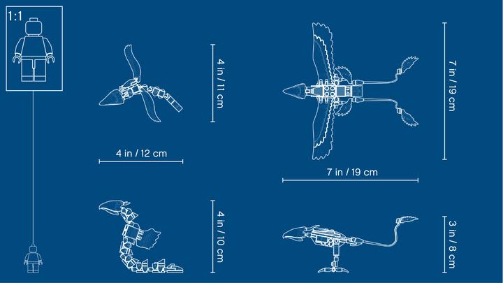 Actual product image LEGO Newt's Case of Magical Creatures (75952, LEGO Harry Potter)