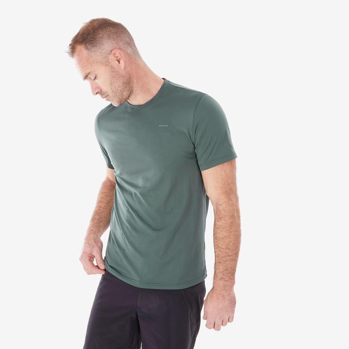 Produktbild Quechua Wandershirt Herren kurzarm Synthetik - MH100 (M)
