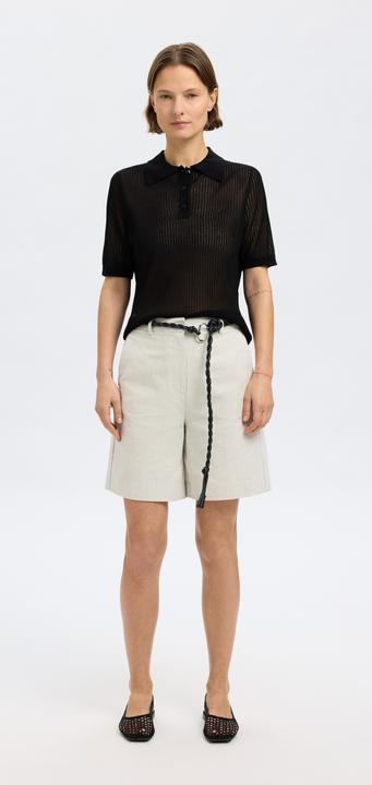 Actual product image Selected Homme Kurzarm Polohemd aus Strick (XS)