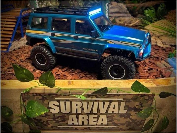 Image du produit Absima 1:10 PATROL CR4.4 Light blue (RTR Prêt à fonctionner)