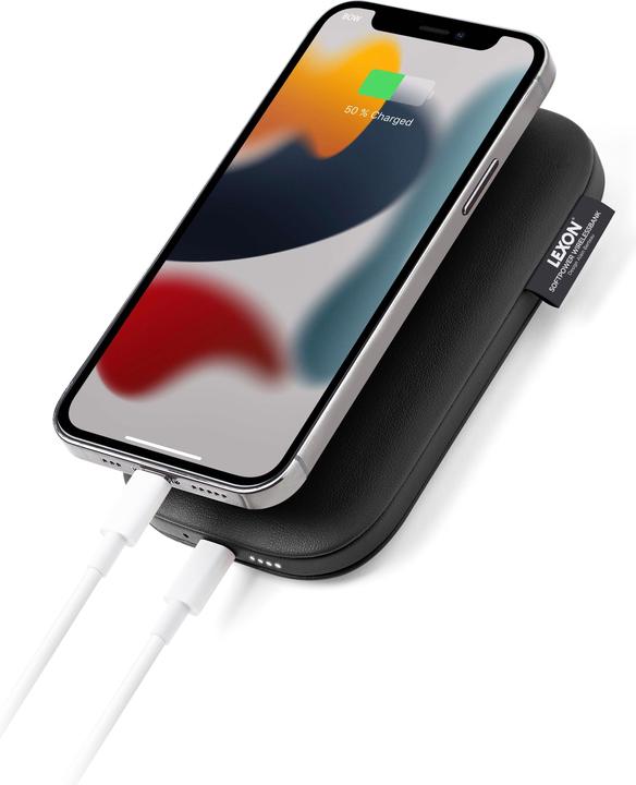 Actual product image Lexon Softpower Wirelessbank 10'000mAh (10000 mAh, 15 W)