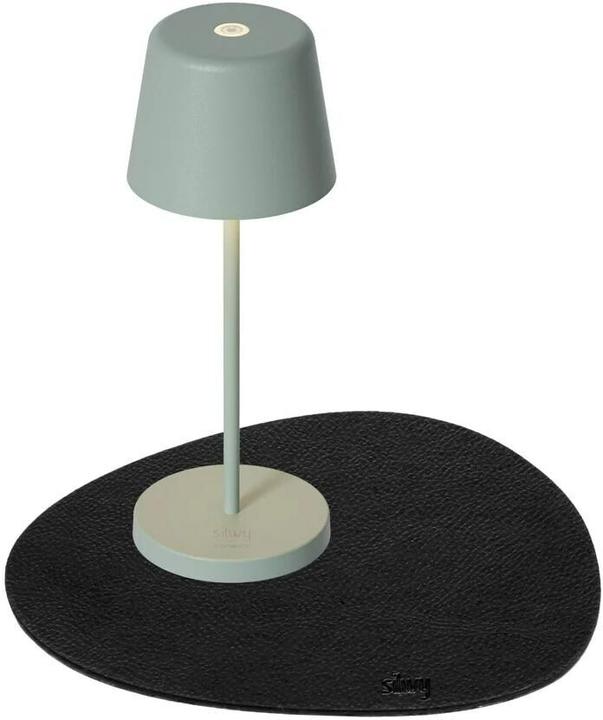 Immagine prodotto Silwy Lampada da tavolo Lampada a calamita Monaco Verde oliva incl. (200 lm)