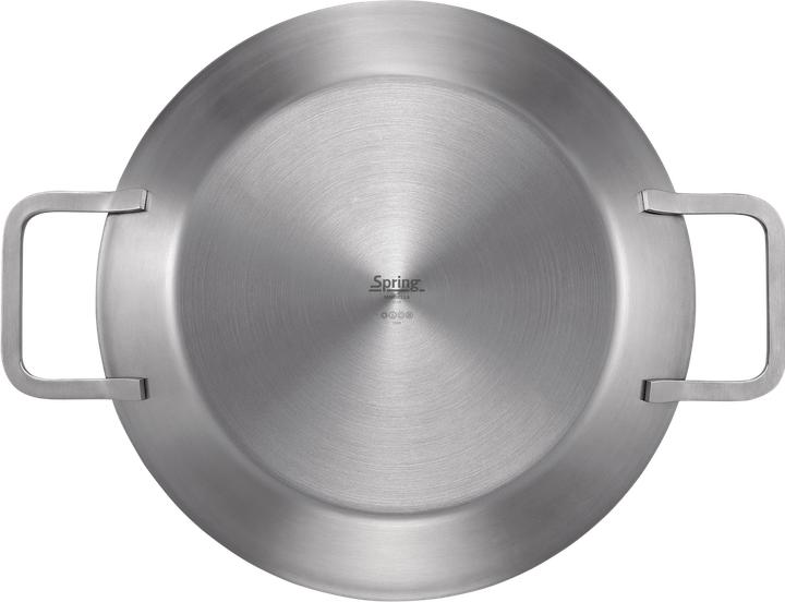 Actual product image Spring Paella-Pfanne Marbella ø 34x4.6 cm (34 cm, Paella pan, Stainless steel)