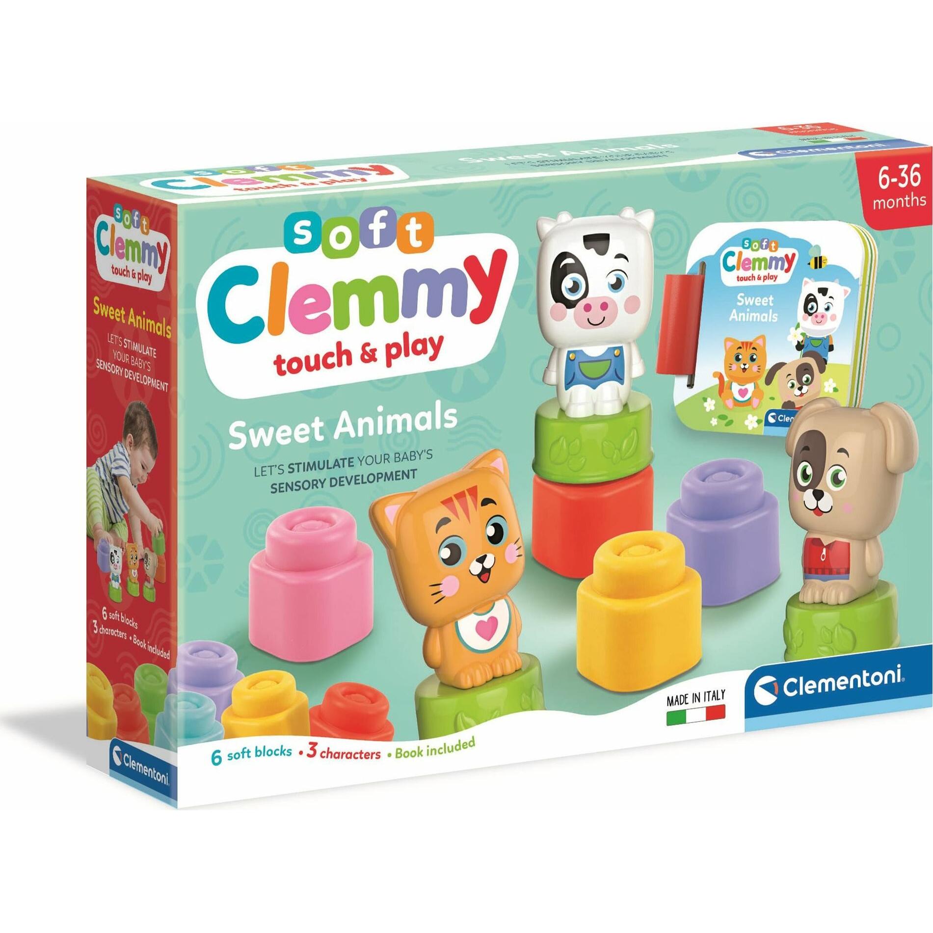 Clementoni Clemmy blockiert süsse Tiere