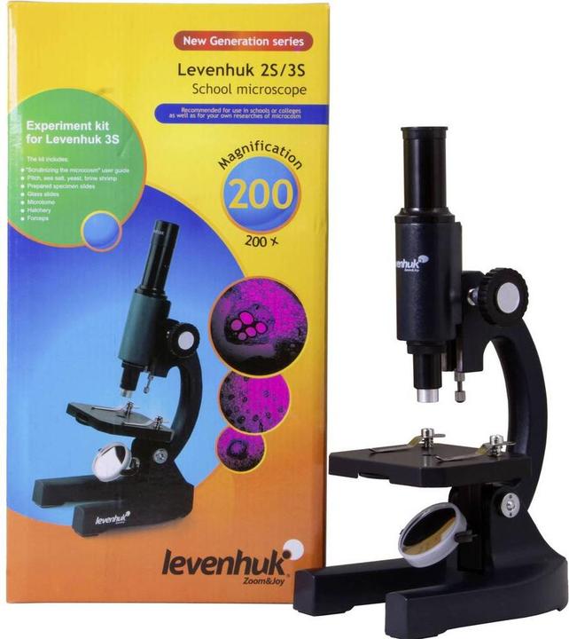 Actual product image Levenhuk 2S NG monocular microscope
