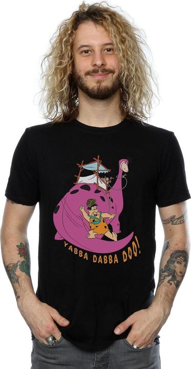 Actual product image The Flintstones Mens Yabba Dabba Doo T-Shirt (L)