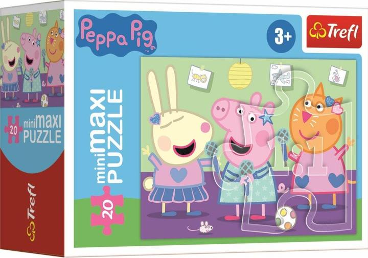 Trefl Puzzle Peppa Pig : Karaoke 20 pièces (20 pièces)