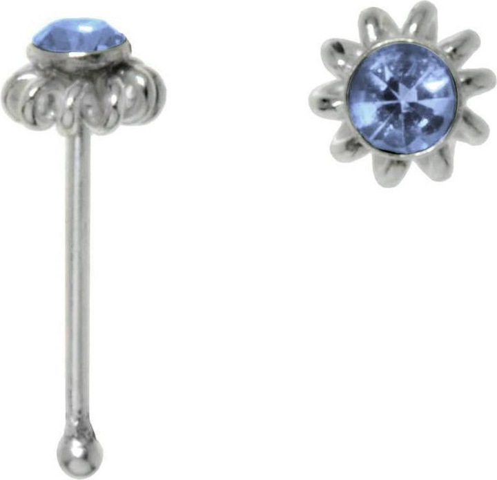 Produktbild Bijouteria Nasenpiercing (Silber 925, Kristall)