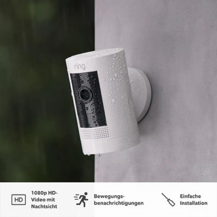 Produktbild Ring Stick Up Cam Battery (3. Gen) - Weiss (1920 x 1080 Pixels)