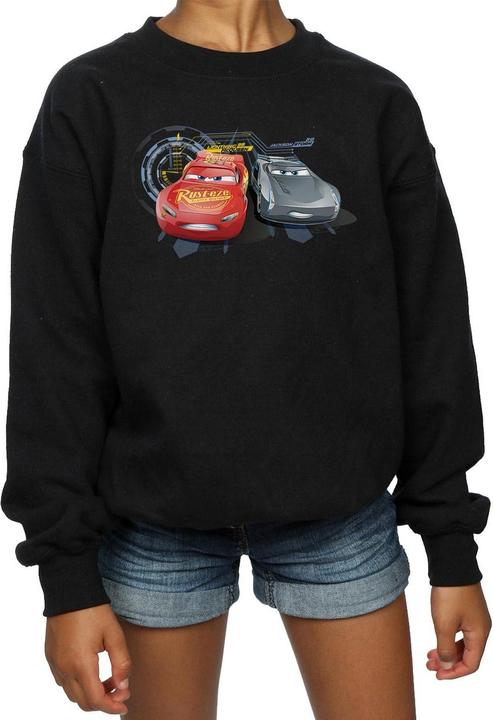 Produktbild Disney Cars Lightning Vs Storm Sweatshirt Mädchen (116)