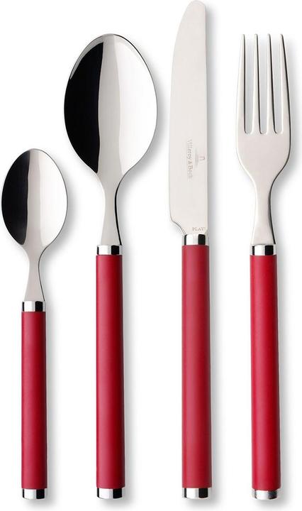 Actual product image Villeroy & Boch Cutlery set 30pcs Play! red roses (30 pcs., Cutlery set)