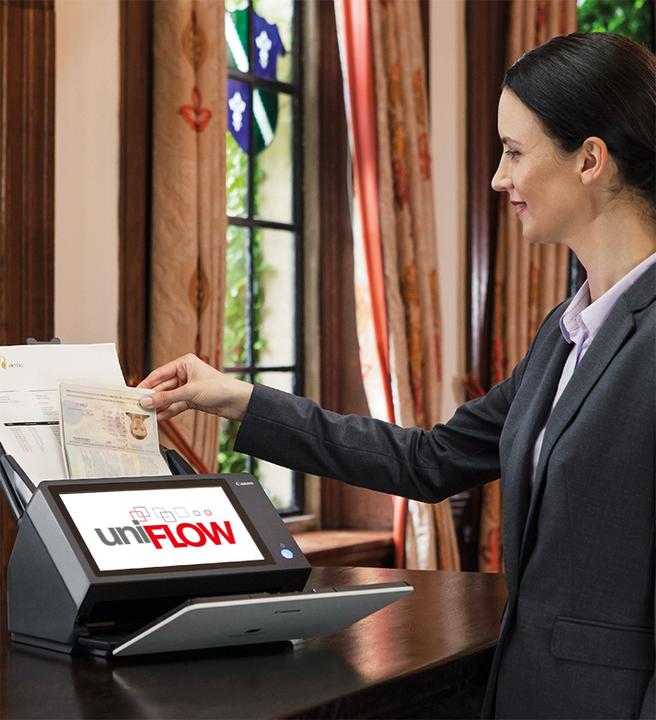 Actual product image Canon ScanFront 400 (LAN, USB)