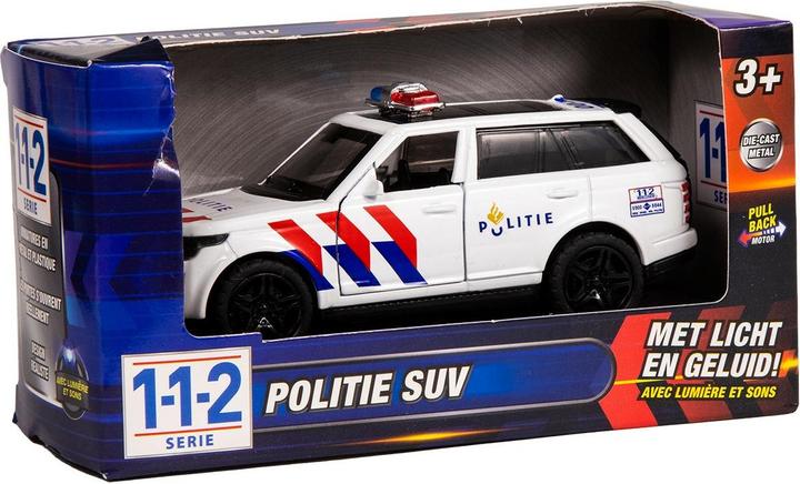 Produktbild Van der Meulen 112 Polizeiauto SUV 1:36 Mit Licht+Sound