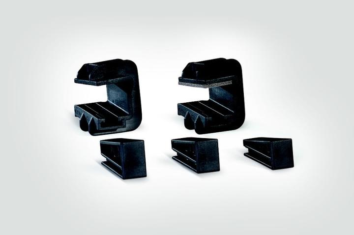 Image du produit HellermannTyton HELL Beam Clamp D with foam-PA6GF30-BK (200) Élément de fixation GPN12-0984 Beam (46.20 mm, 200 pcs)