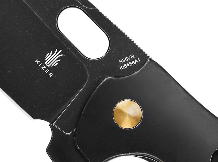 Immagine prodotto Kizer Sheepdog C01C XL S35VN Titanio Tutto Nero (10 cm)