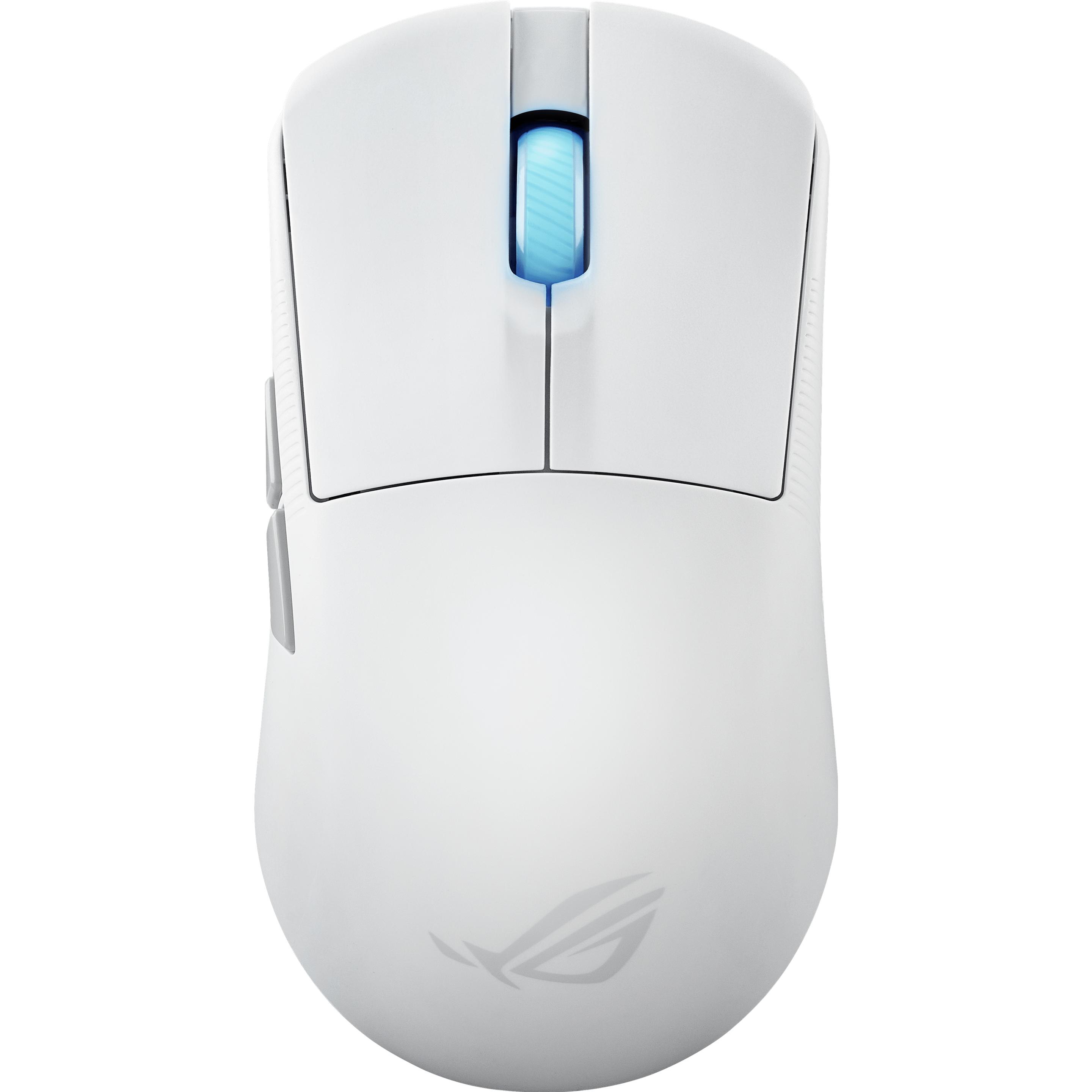 ASUS ROG Harpe Ace Mini (Kabelgebunden, Kabellos), Maus, Weiss