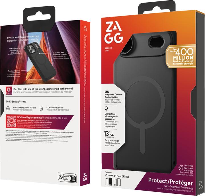Immagine prodotto Zagg Case für Apple iPhone Air Sedona Snap flood black (Apple iPhone Air)
