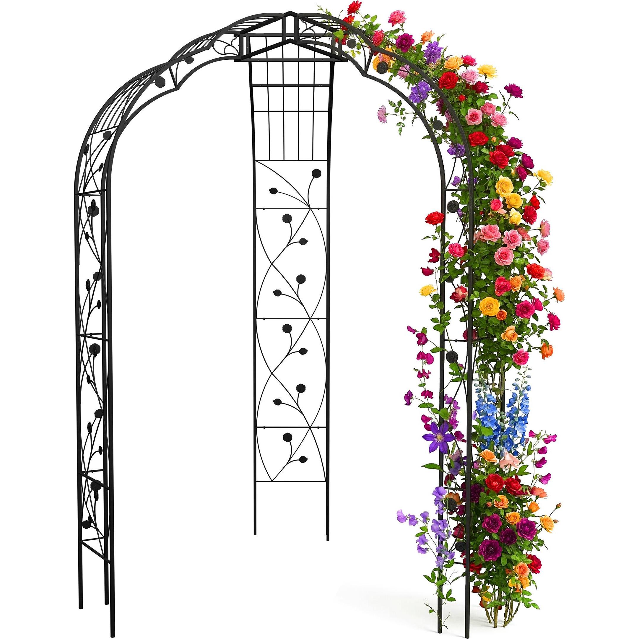 Relaxdays, Accessori per piante, Padiglione per rose (178 cm, 178 cm)